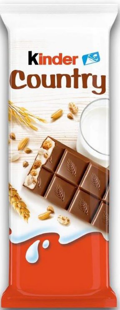 Шоколад Киндер молочный с молочной начинкой и злаками 23,5г