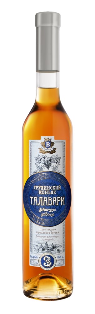 Коньяк грузинский Талавари 3 звезды 40% 0,5л
