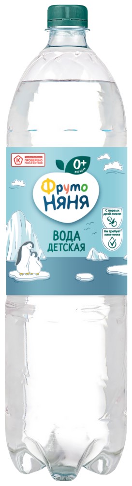 Вода питьевая детская Фрутоняня 1,5л