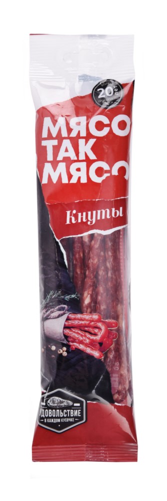 Кнуты классические сырокопченые 60г МясоТакМясо