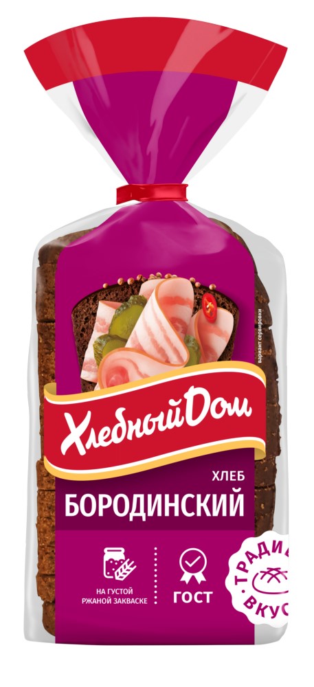 Хлеб Хлебный Дом Бородинский 400г