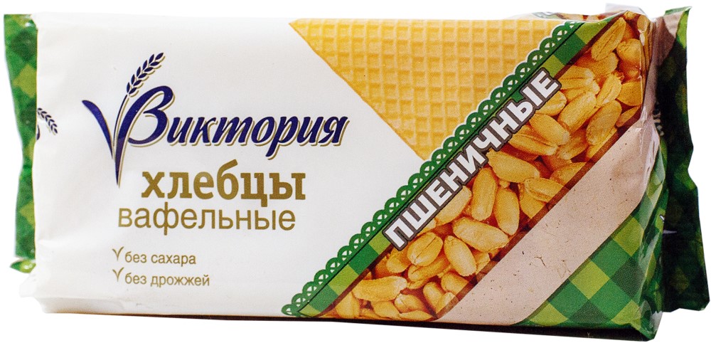 Хлебцы Виктория вафельные пшеничные 60г