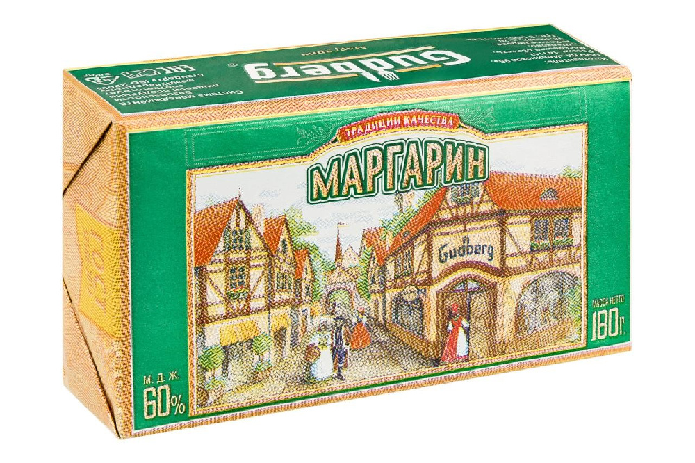 Маргарин Гудберг 60% 180г