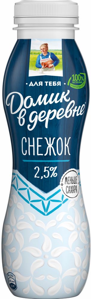 Снежок Домик в деревне 2,5% 270г