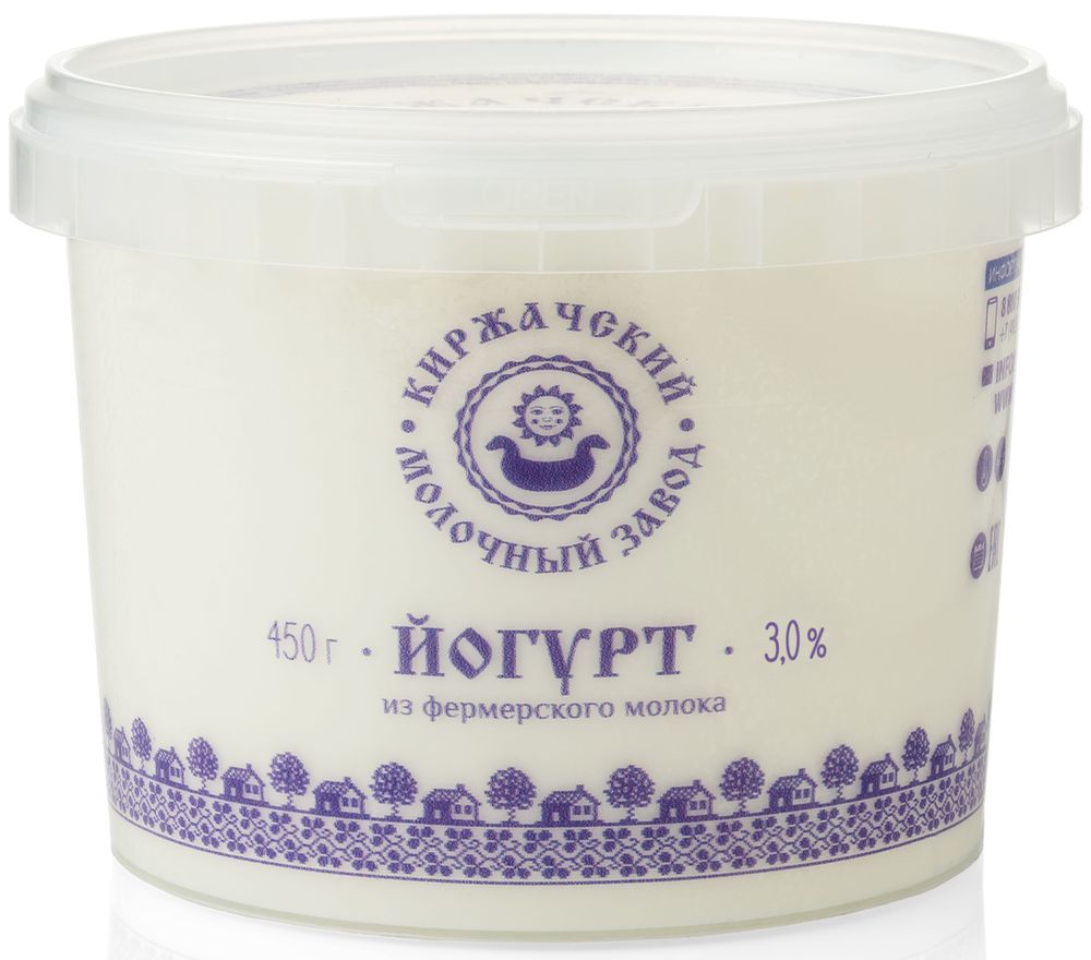 Йогурт Киржач 3% 450г