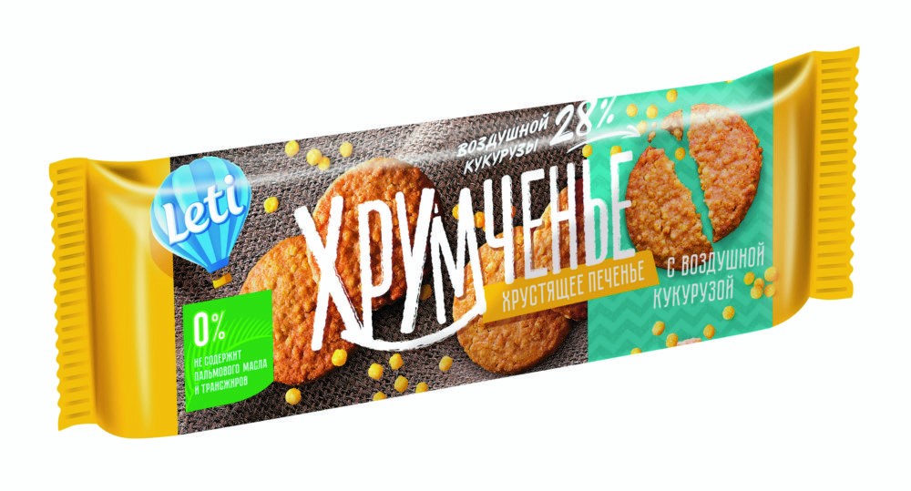 Печенье Хрумченье с воздушной кукурузой 120г