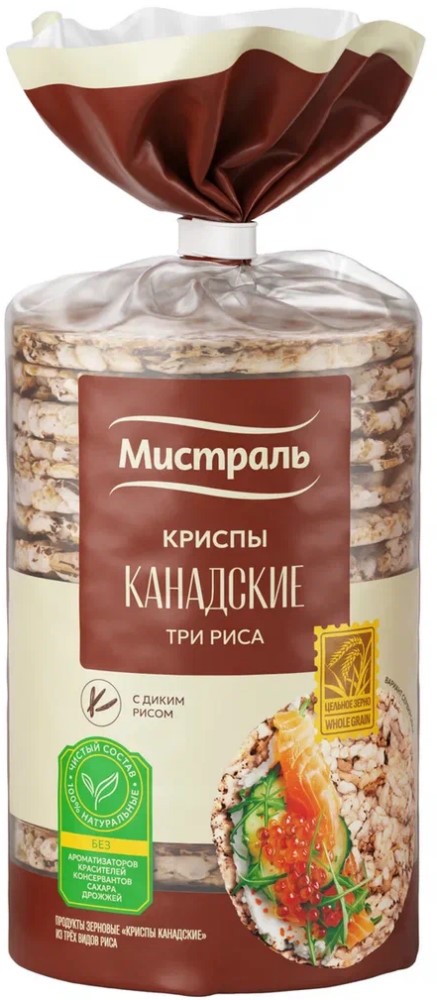 Криспы МИСТРАЛЬ Канадские 100г