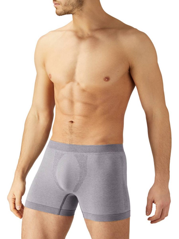 Трусы мужские  TEKSA grey-white р.XL