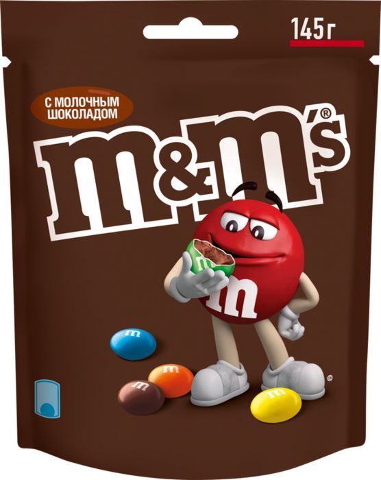 Драже М&M с шоколадом 145г