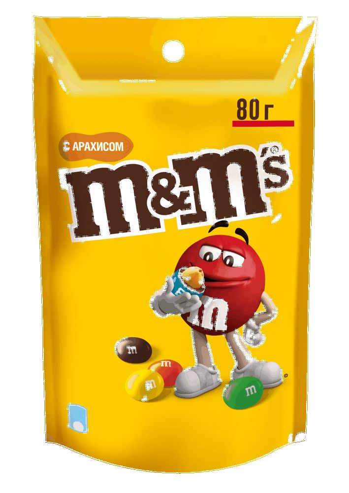 Драже М&M с арахисом 80г