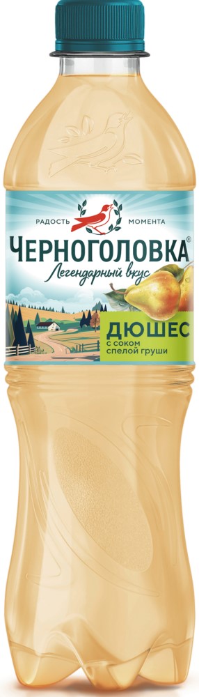 Напиток из Черноголовки Дюшес безалкогольный сильногазированный 0,5л