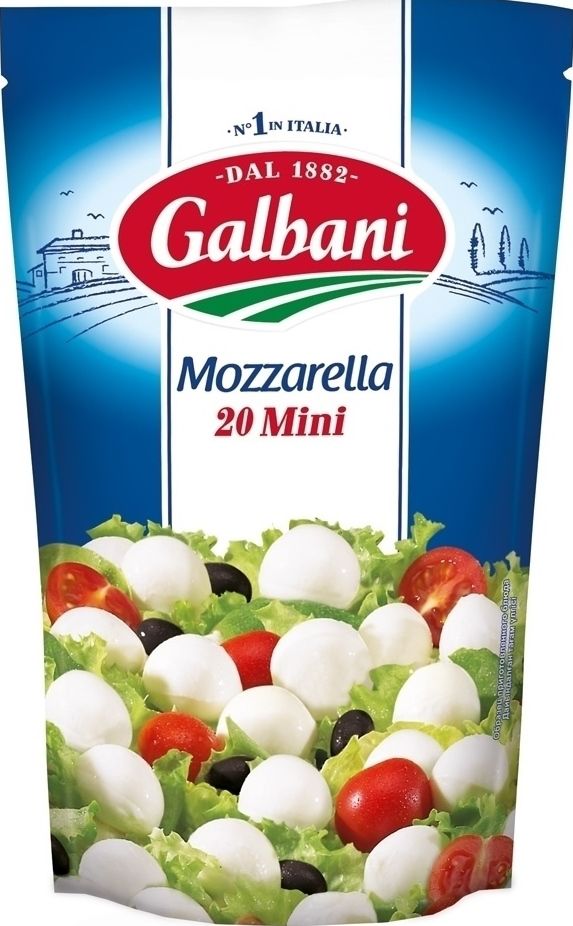 Сыр Моцарелла мини Гальбани 45% 150г