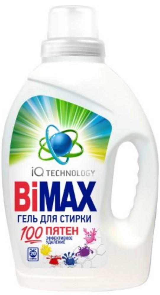 Средство для стирки БиМакс 100 Пятен гель 1300г