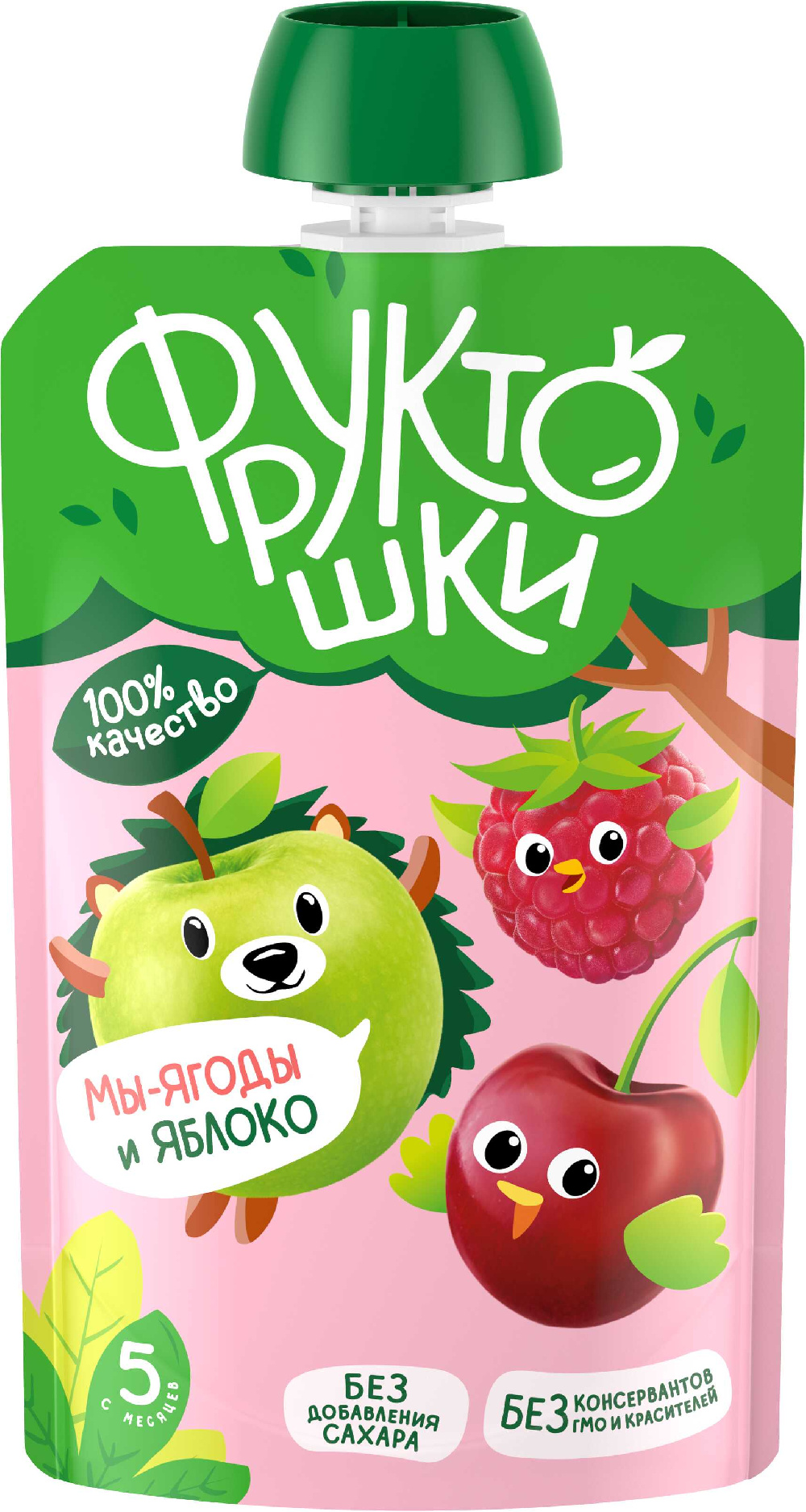 Пюре Фруктошки Красный микс 90г