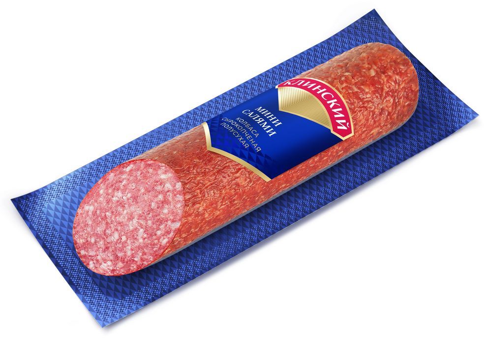 Колбаса сырокопченая Мини-салями Клин 300г