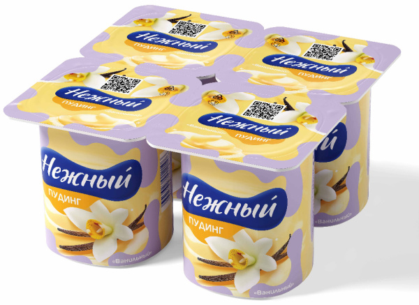 Пудинг Нежный ваниль 3% 100г