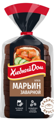 Хлеб Хлебный Дом Марьин заварной 350г