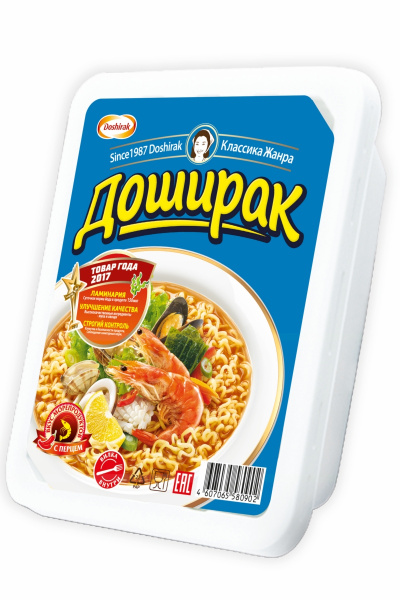 Лапша Доширак морепродукты 90г