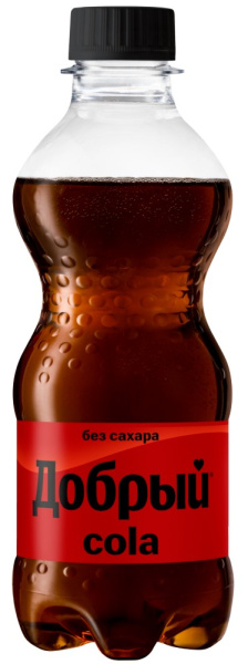 Напиток Добрый Кола без сахара безалкогольный сред