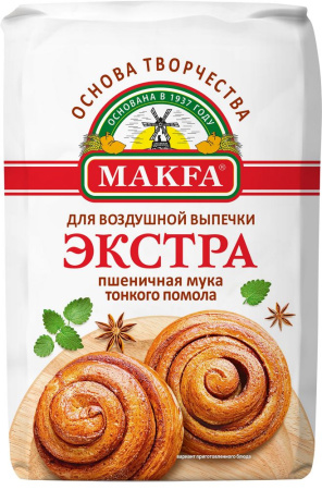 Мука пшеничная Экстра Макфа 2кг