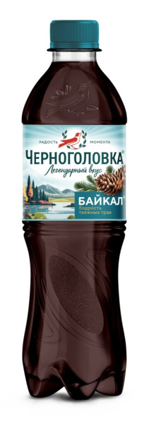 Напиток из Черноголовки безалкогольный сильногазированный Байкал 0,5л 