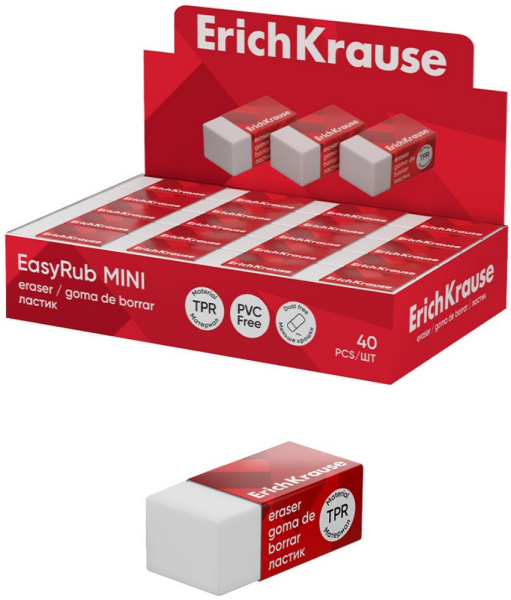 Ластик Эрих Краузе EasyRub Mini