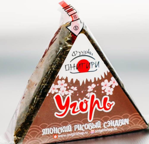 Ролл онигири Угорь Фуджи 120г