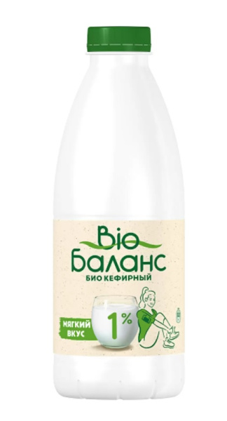 Продукт кефирный Био-Баланс 1% 930г