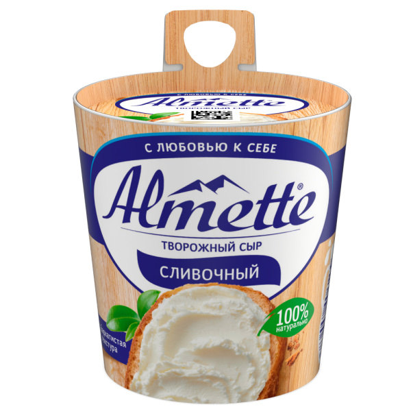 Сыр творожный Almette Хохланд сливочный 60% 150г