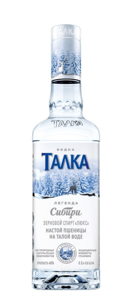 Водка  Талка 40% 0,5л
