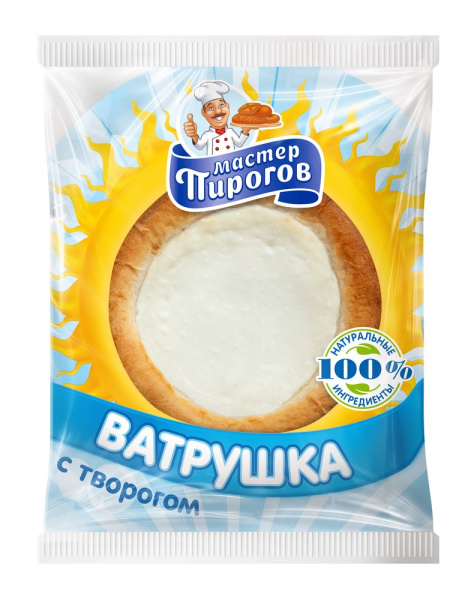 Ватрушка с творогом 100г Коломенский