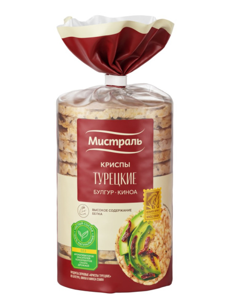 Криспы МИСТРАЛЬ Турецкие 110г