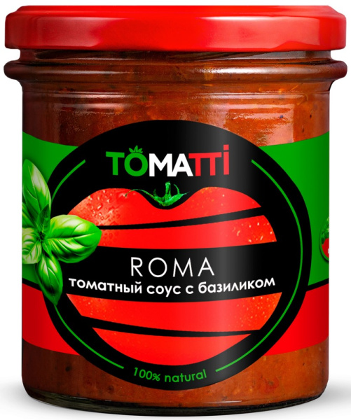 Соус Томатти томатный с базиликом 340г