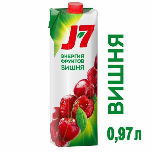 Нектар Джей7 вишня 0,97л