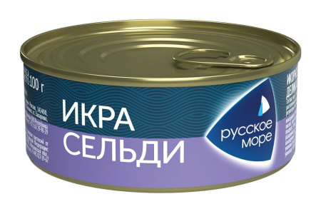 Икра сельди деликатесная Русское Море 100г