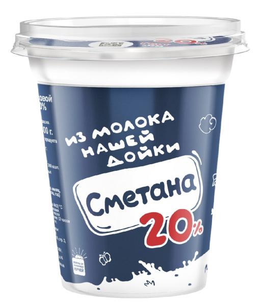 Сметана Нашей дойки 20% 300г