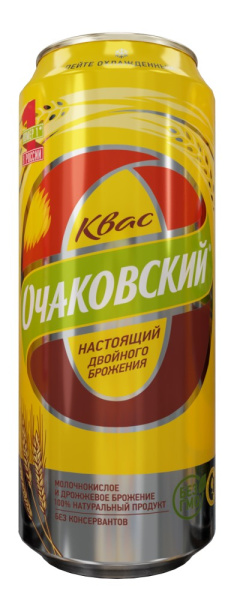 Квас Очаковский фильтрованный 0,45л