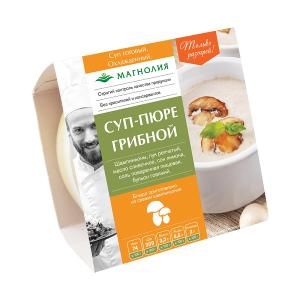 Суп-пюре грибной 250г