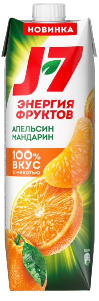 Нектар Джей 7 Апельсин-мандарин 0,97л