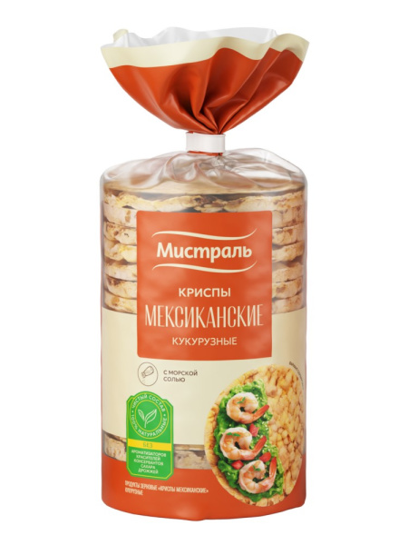 Криспы МИСТРАЛЬ Мексиканские 145г