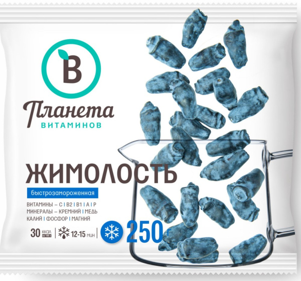 Жимолость замороженная Планета Витаминов 250г