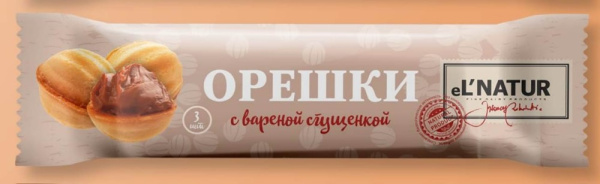 Крем-десерт молочный Эльнатюр сгущеное молоко/орешек 66г