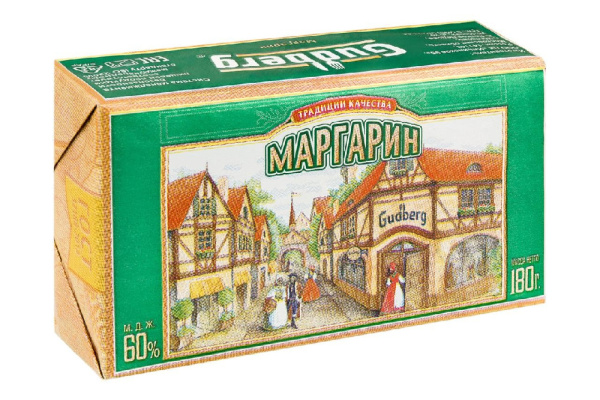 Маргарин Гудберг 60% 180г