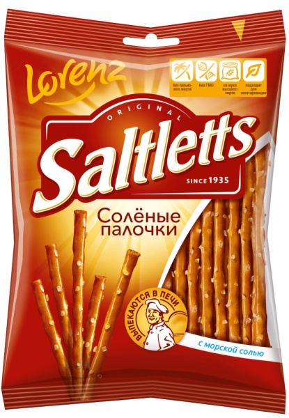 Палочки солёные Saltletts классические 75г