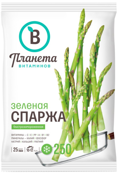 Спаржа зеленая Планета Витаминов 250г