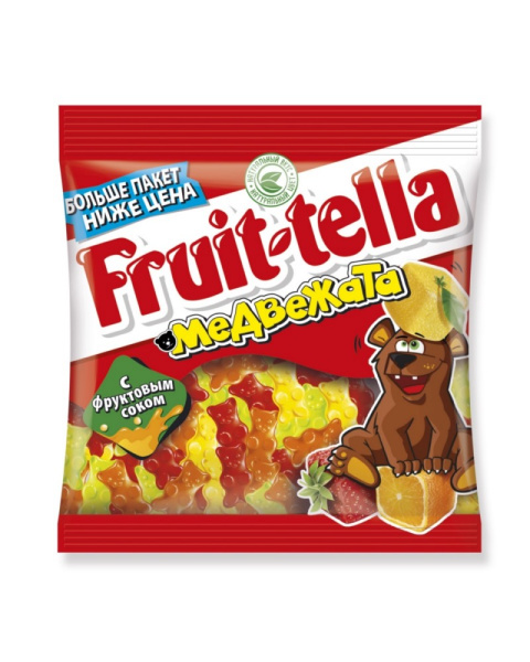 Жевательный мармелад Фрутелла Медвежата 150г