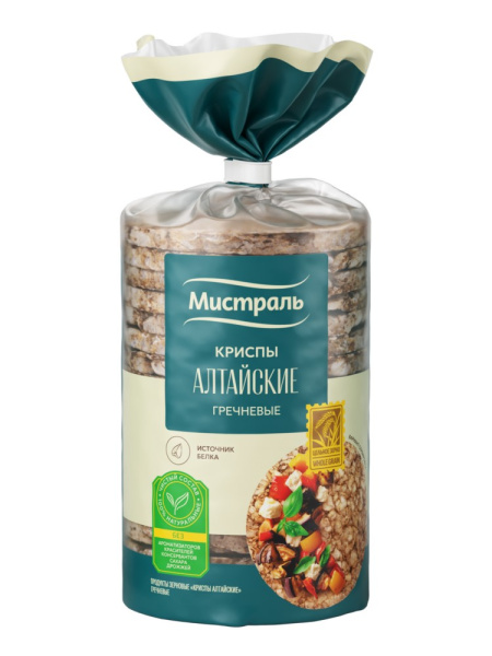 Криспы МИСТРАЛЬ Алтайские 150г
