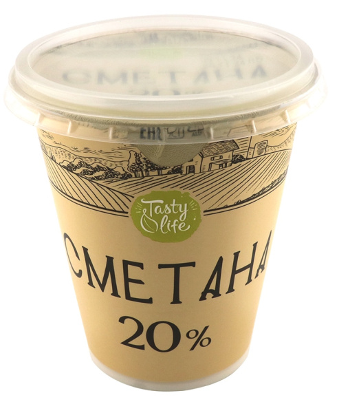 Сметана 20% 300г