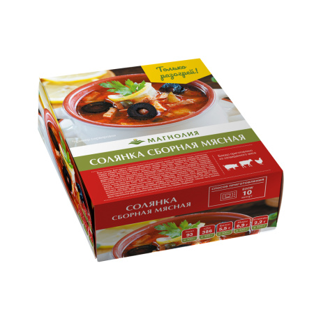 Солянка сборная мясная замороженная Магнолия 250г