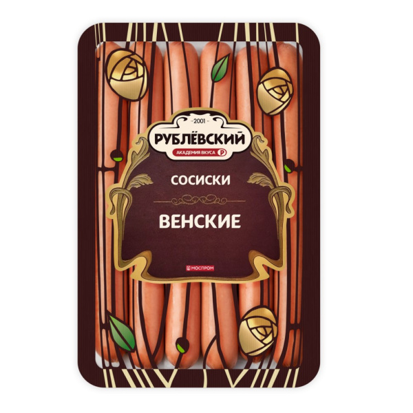 Сосиски Венские 330г Рублевский
